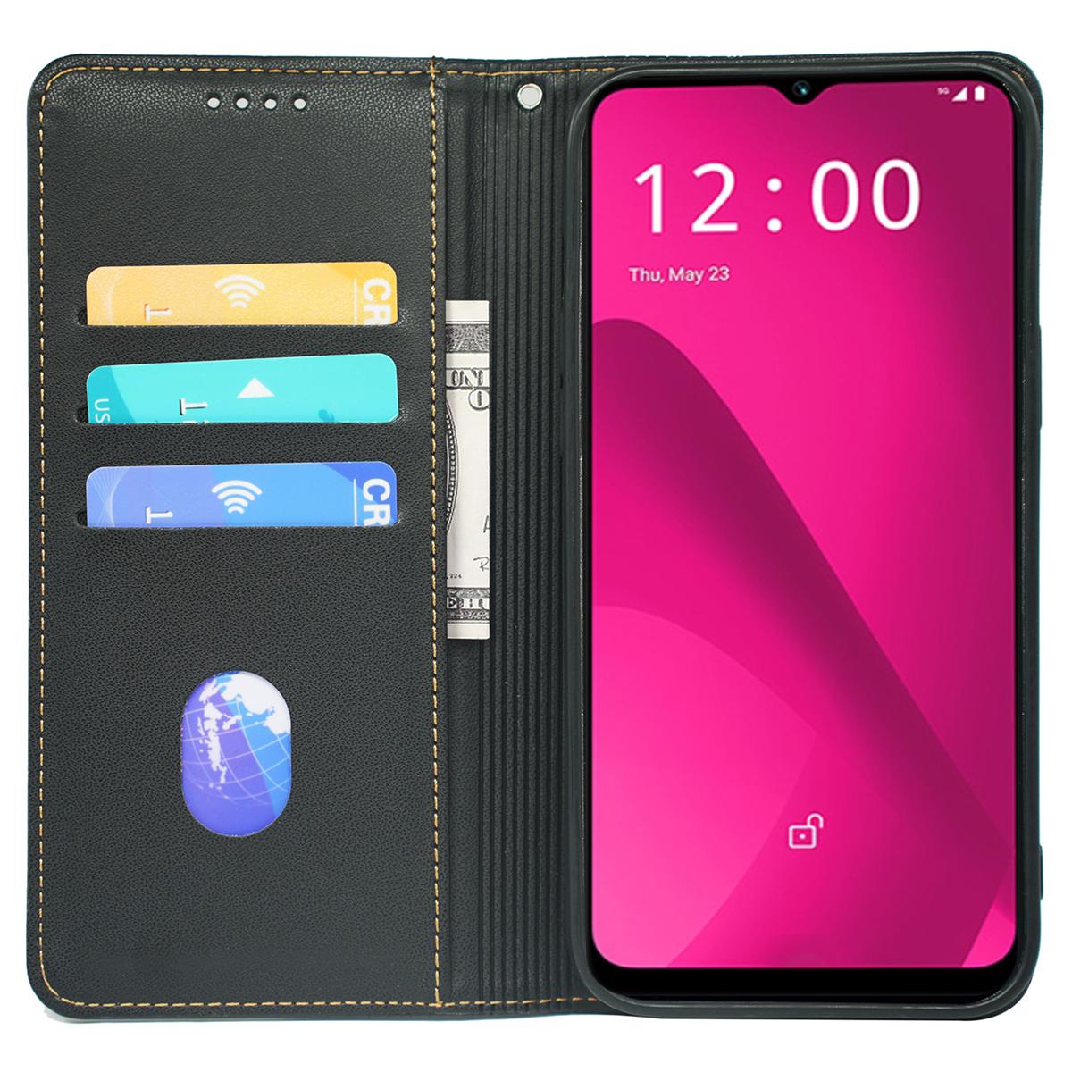 For T-Mobile REVVL 7/T Phone 2 Case Leather Flip Phone Cover Four-Leaf Clover Pattern Rose Gold
For T-Mobile REVVL 7/T Phone 2 Case Leather Flip Phone Cover Four-Leaf Clover Pattern Rose Gold