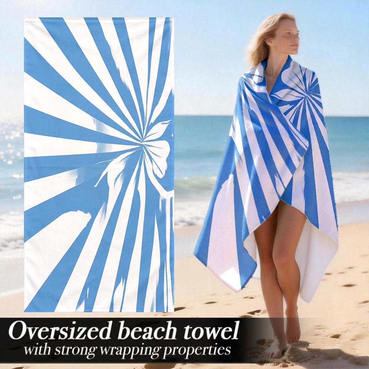 Luxury Oversized Beach Towel | Soft Microfiber With Strong Wrapping Properties, Perfect For Outdoor Activities, Pool, Valentine W40*H60(CM)
Luxury Oversized Beach Towel | Soft Microfiber With Strong Wrapping Properties, Perfect For Outdoor Activities, Pool, Valentine W40*H60(CM)