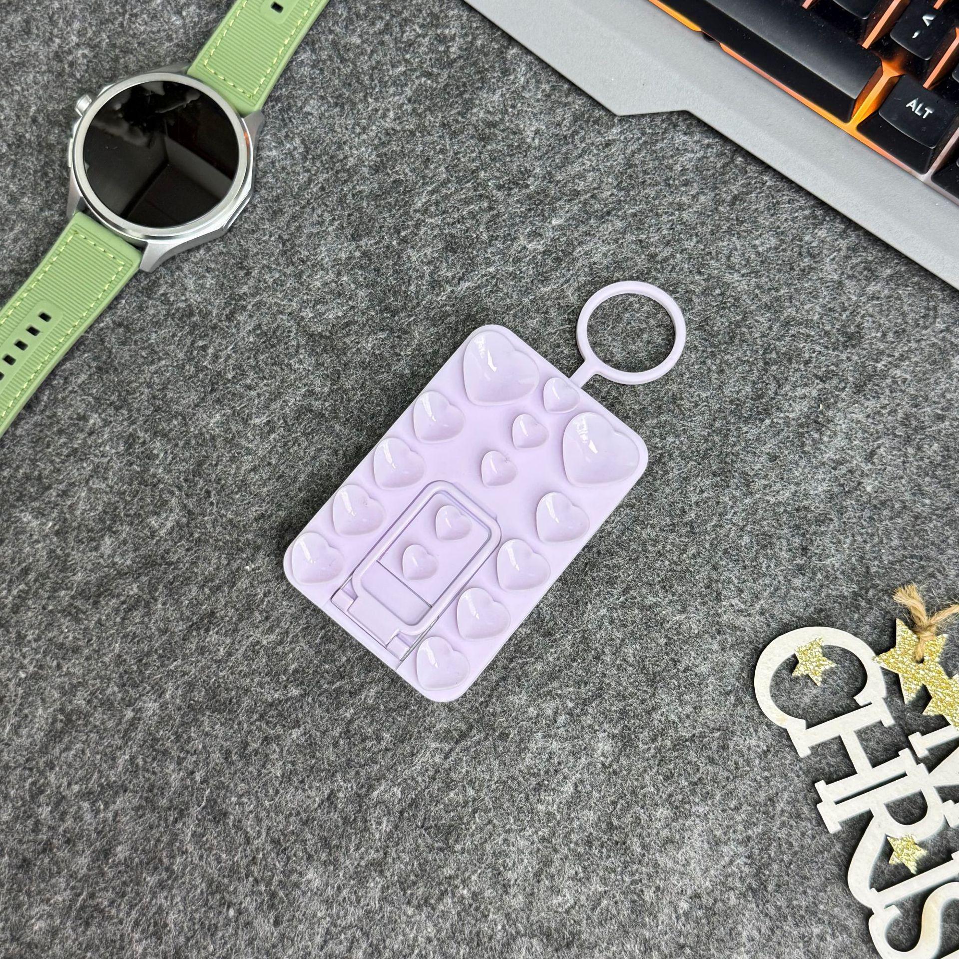 Universal Anti-slip Silicone Phone Holder with Pull Ring
Universal Anti-slip Silicone Phone Holder with Pull Ring