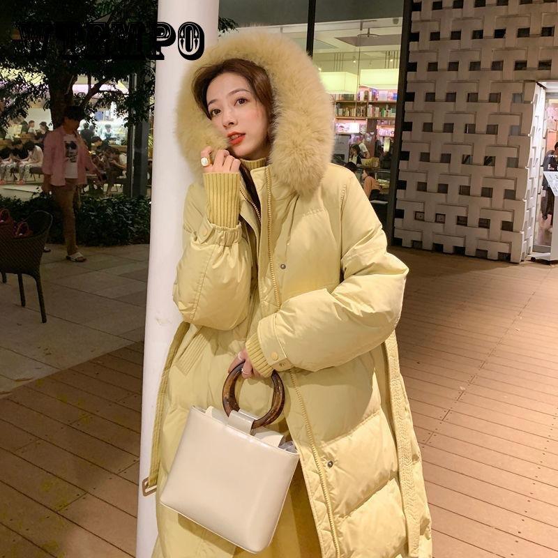 Real Fox Fur Collar Down Куртка женщины средней длины корейский стиль Тонкий Мода более-колено Thickened Waist пальто
Real Fox Fur Collar Down Куртка женщины средней длины корейский стиль Тонкий Мода более-колено Thickened Waist пальто