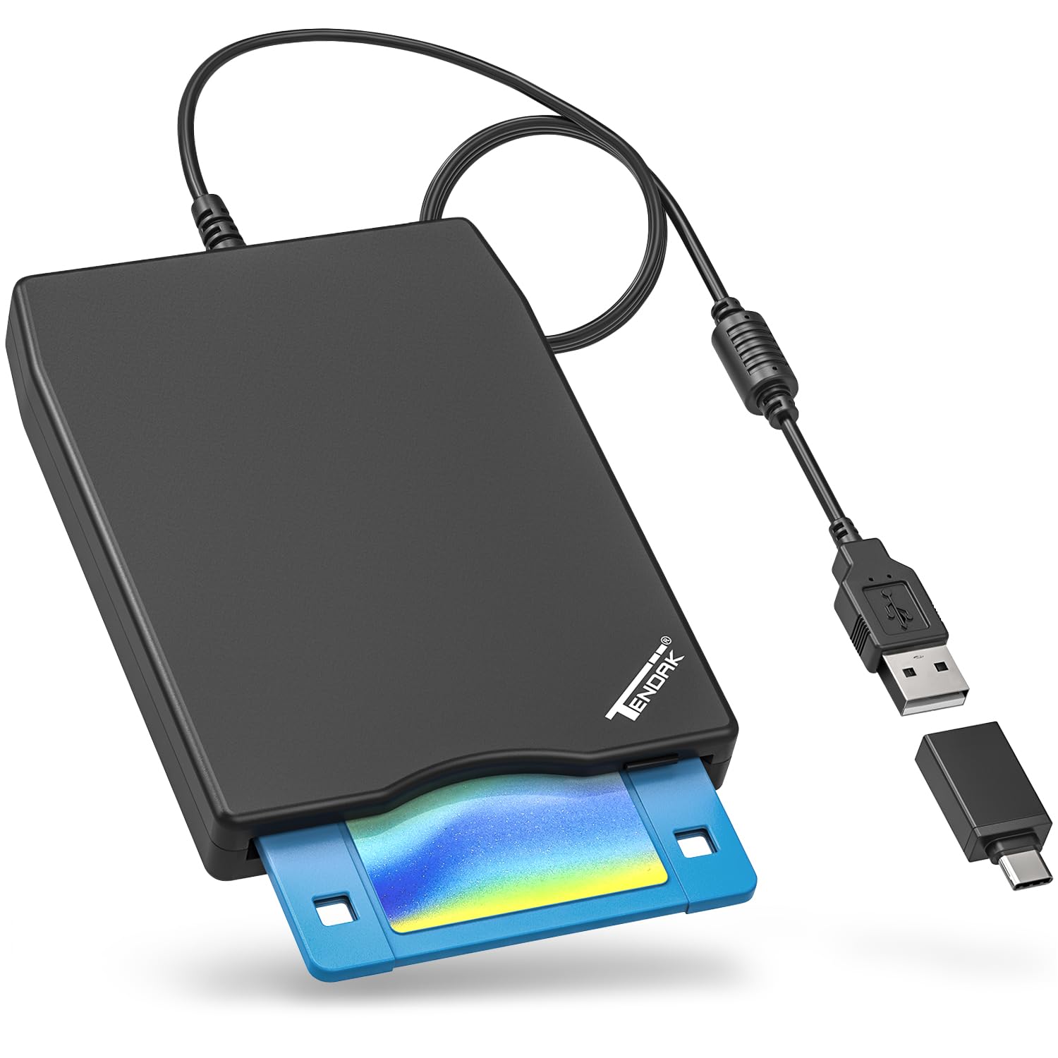 Tendak USB Дисковод для дискет Дюймовий Портативний USB Зовнішній Дисковод для дискет для ПК Windows Windows XP Vista Mac Plug and Play 3.5 1.44 МБ 10/7/8 (Чорний) чорний
Tendak USB Дисковод для дискет Дюймовий Портативний USB Зовнішній Дисковод для дискет для ПК Windows Windows XP Vista Mac Plug and Play 3.5 1.44 МБ 10/7/8 (Чорний) чорний