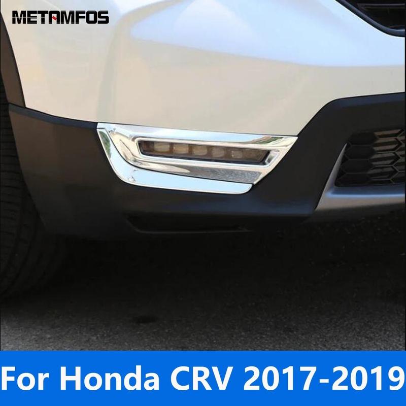 Накладка на противотуманную фару переднего бампера для Honda CR-V CRV 2017 2018 Хромированная защита противотуманной фары Аксессуары для экстерьера
Накладка на противотуманную фару переднего бампера для Honda CR-V CRV 2017 2018 Хромированная защита противотуманной фары Аксессуары для экстерьера