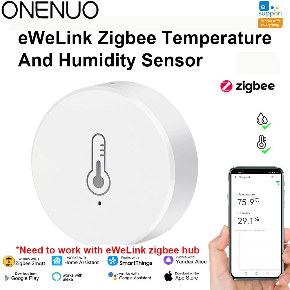 Ewelink ZigBee Smart Thermometer Hygrometer Controller Temperature Humidity Sensor Battery Powered APP Control For Alexa Google
Ewelink ZigBee Smart Thermometer Hygrometer Controller Temperature Humidity Sensor Battery Powered APP Control For Alexa Google