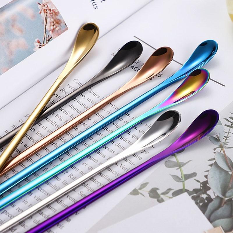 1PC Long Handled Stainless Steel Coffee Spoon Ice Cream Dessert Tea Spoon For Picnic Kitchen Accessories Stirring Spoon
1PC Long Handled Stainless Steel Coffee Spoon Ice Cream Dessert Tea Spoon For Picnic Kitchen Accessories Stirring Spoon