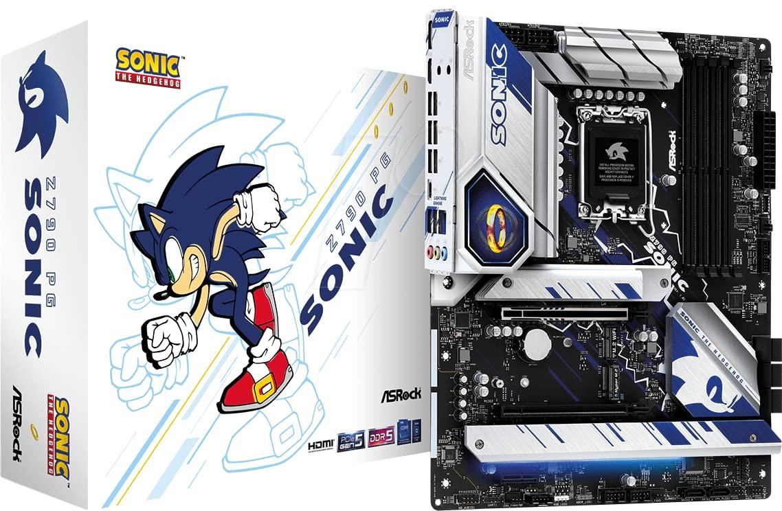 Материнська плата ASRock Z790 PG SONIC Intel 12-го покоління, сумісний із процесором 13-го покоління Z790, чіпсет DDR5 ATX, авторизований дистриб’ютор материнської плати /
Материнська плата ASRock Z790 PG SONIC Intel 12-го покоління, сумісний із процесором 13-го покоління Z790, чіпсет DDR5 ATX, авторизований дистриб’ютор материнської плати /
