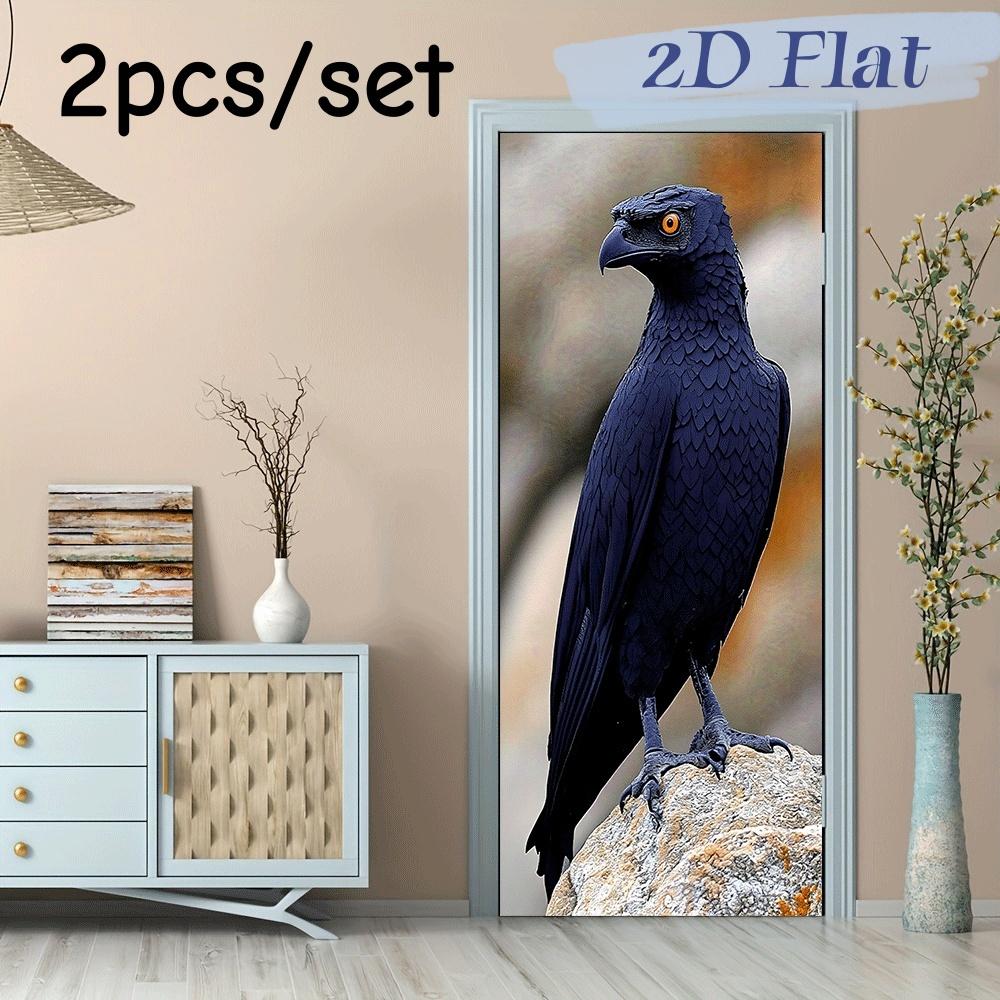 2pcs Mysterious Black Feather Giant Bird Wall Stickers Gothic Home Decoration Stickers 3D Effect Bedroom Living Room Entrance Wa (as the picture,38.5x200cmx2)
2pcs Mysterious Black Feather Giant Bird Wall Stickers Gothic Home Decoration Stickers 3D Effect Bedroom Living Room Entrance Wa (as the picture,38.5x200cmx2)