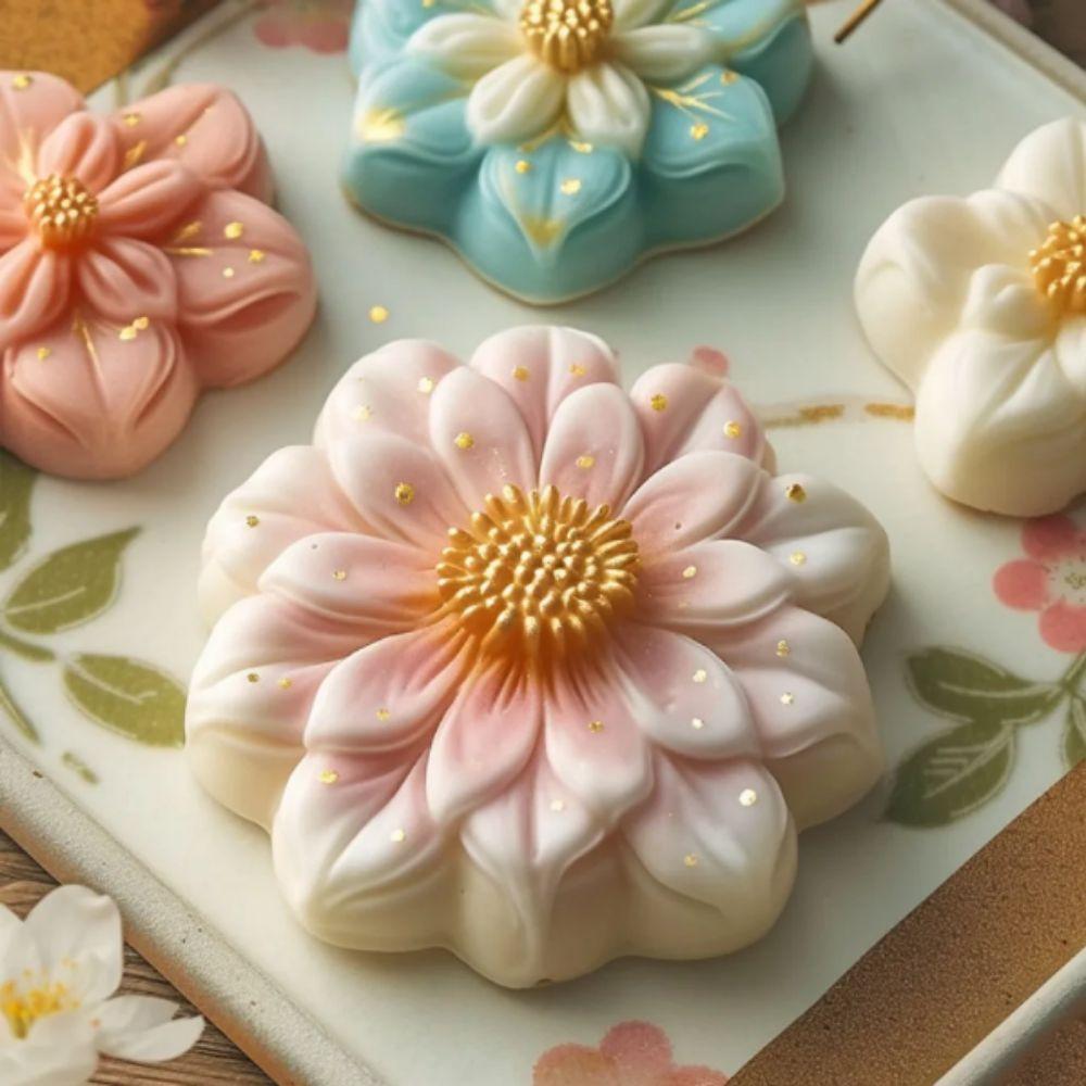 Decorative Moon Cake Mold 3D Glutinous Rice Pastry Mold Soap Mould Mung Bean Mold for Dessert Soap Style D
Decorative Moon Cake Mold 3D Glutinous Rice Pastry Mold Soap Mould Mung Bean Mold for Dessert Soap Style D