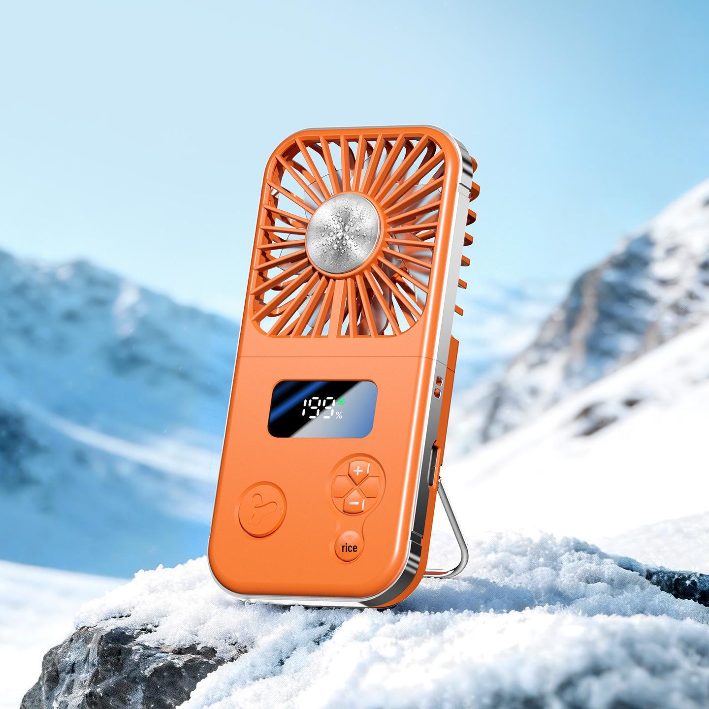 High-Speed Portable Handheld Fan: Powerful, Rechargeable, Long Battery Life, Compact, Electric, Semiconductor Cooling. Compact помаранчевий
High-Speed Portable Handheld Fan: Powerful, Rechargeable, Long Battery Life, Compact, Electric, Semiconductor Cooling. Compact помаранчевий
