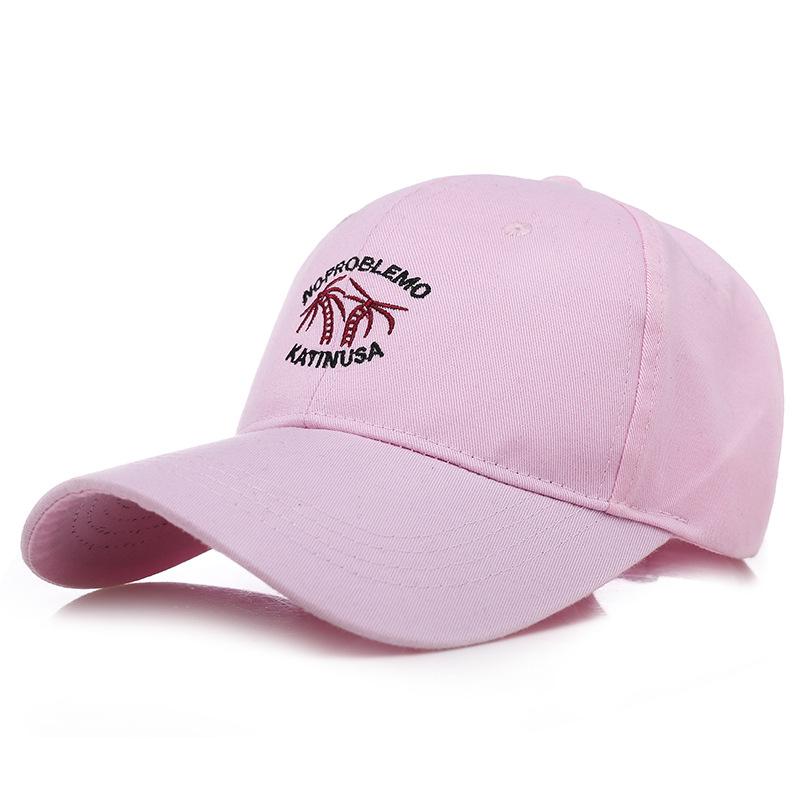 Katinusa No Problemo Letter Embroidery Baseball Hat Sun Breathable Protection рожевий
Katinusa No Problemo Letter Embroidery Baseball Hat Sun Breathable Protection рожевий