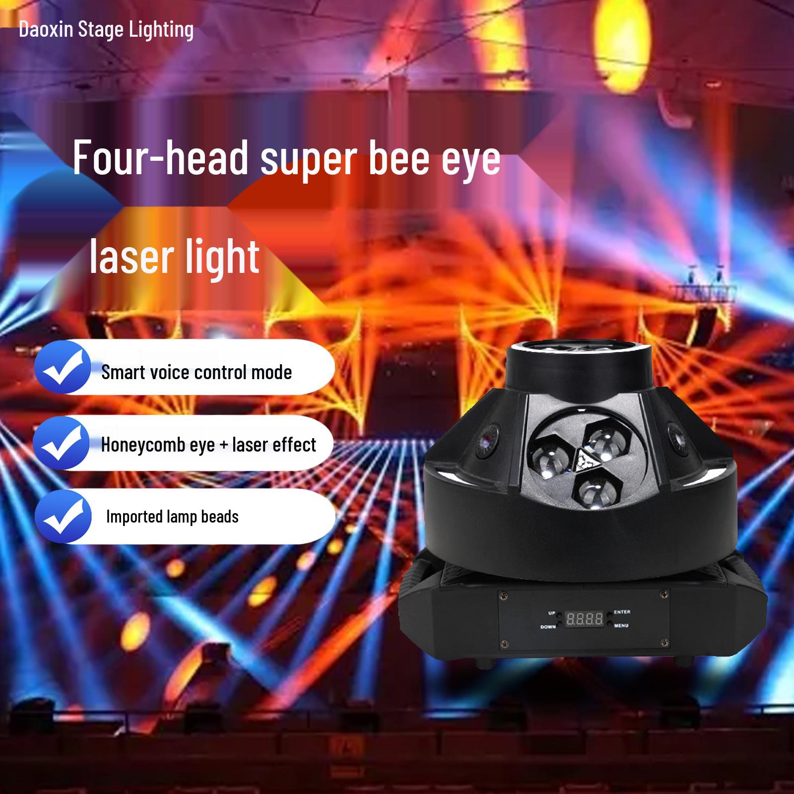 Bee Eye Sound-Activated Strobe Light for KTV and Home American Plug
Bee Eye Sound-Activated Strobe Light for KTV and Home American Plug