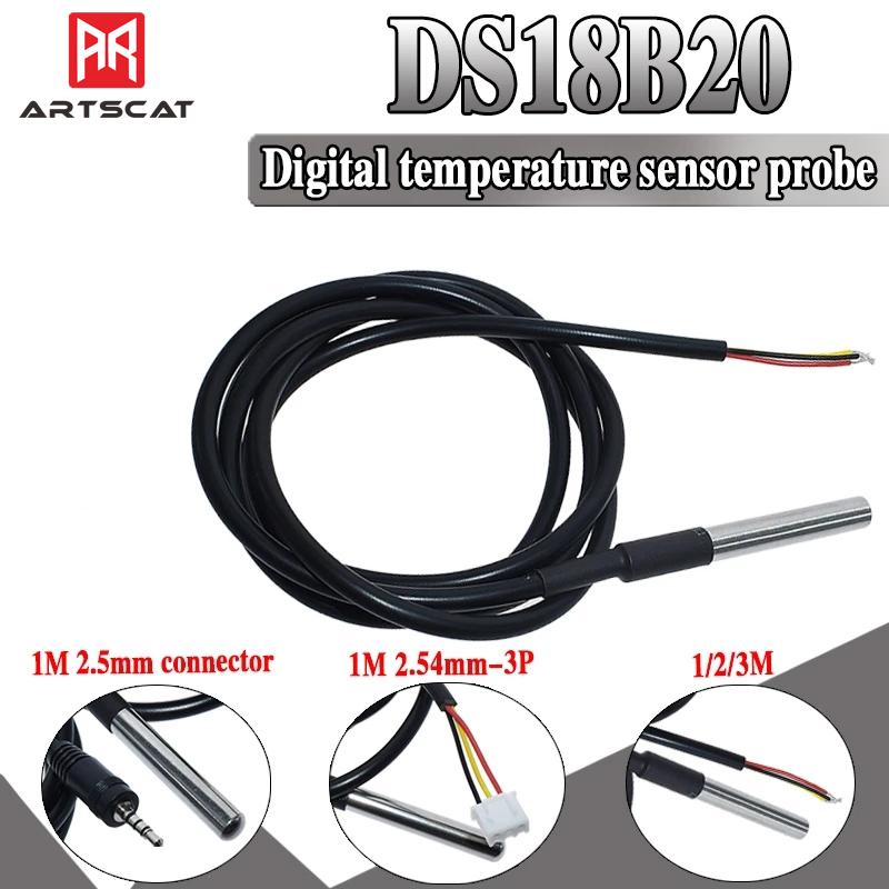 1PCS DS1820 Корпус из нержавеющей стали Водонепроницаемый DS18b20 датчик температуры датчика температуры 18B20 для Arduino
1PCS DS1820 Корпус из нержавеющей стали Водонепроницаемый DS18b20 датчик температуры датчика температуры 18B20 для Arduino