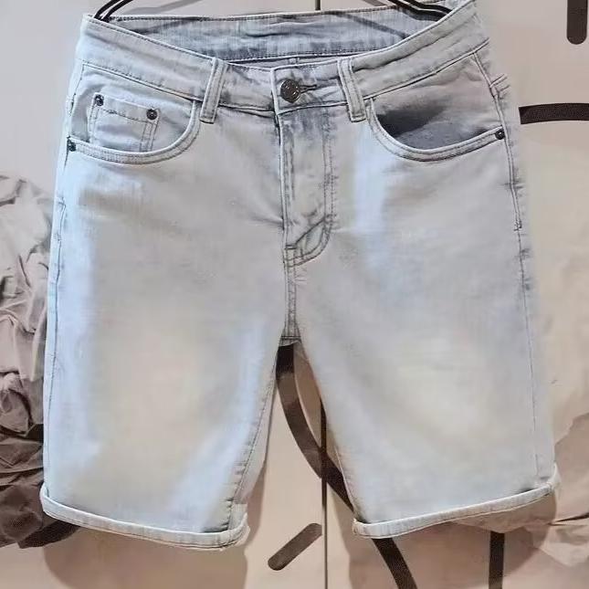 Trendy Light Blue Men s Straight Japanese Denim Shorts - Daily Versatile Korean Fashion 31 синій
Trendy Light Blue Men s Straight Japanese Denim Shorts - Daily Versatile Korean Fashion 31 синій