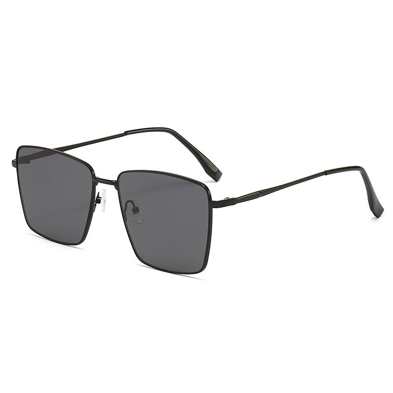 Simple Large-Frame Metal Sunglasses, Men S Anti-Ultraviolet Polarizing Glasses, Square Face-Showing Small Sunshade Driving Sunglasses
Simple Large-Frame Metal Sunglasses, Men S Anti-Ultraviolet Polarizing Glasses, Square Face-Showing Small Sunshade Driving Sunglasses