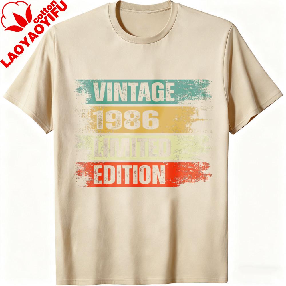 Intage 1986 T Shirt 38th Birthday Gift for Men Women Retro 1986 40th Birthday Limited Edition Graphic Tees Men Clothing 3XL
Intage 1986 T Shirt 38th Birthday Gift for Men Women Retro 1986 40th Birthday Limited Edition Graphic Tees Men Clothing 3XL
