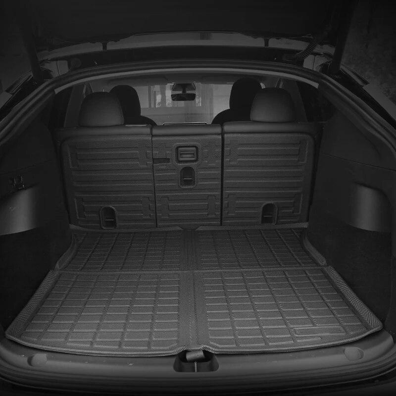 Для Tesla Model Y, защита спинки сидений, противоударный коврик из ТПЭ, чехол для сиденья и коврики для багажника, комплект ковриков для багажника автомобиля, подкладка для багажника
Для Tesla Model Y, защита спинки сидений, противоударный коврик из ТПЭ, чехол для сиденья и коврики для багажника, комплект ковриков для багажника автомобиля, подкладка для багажника