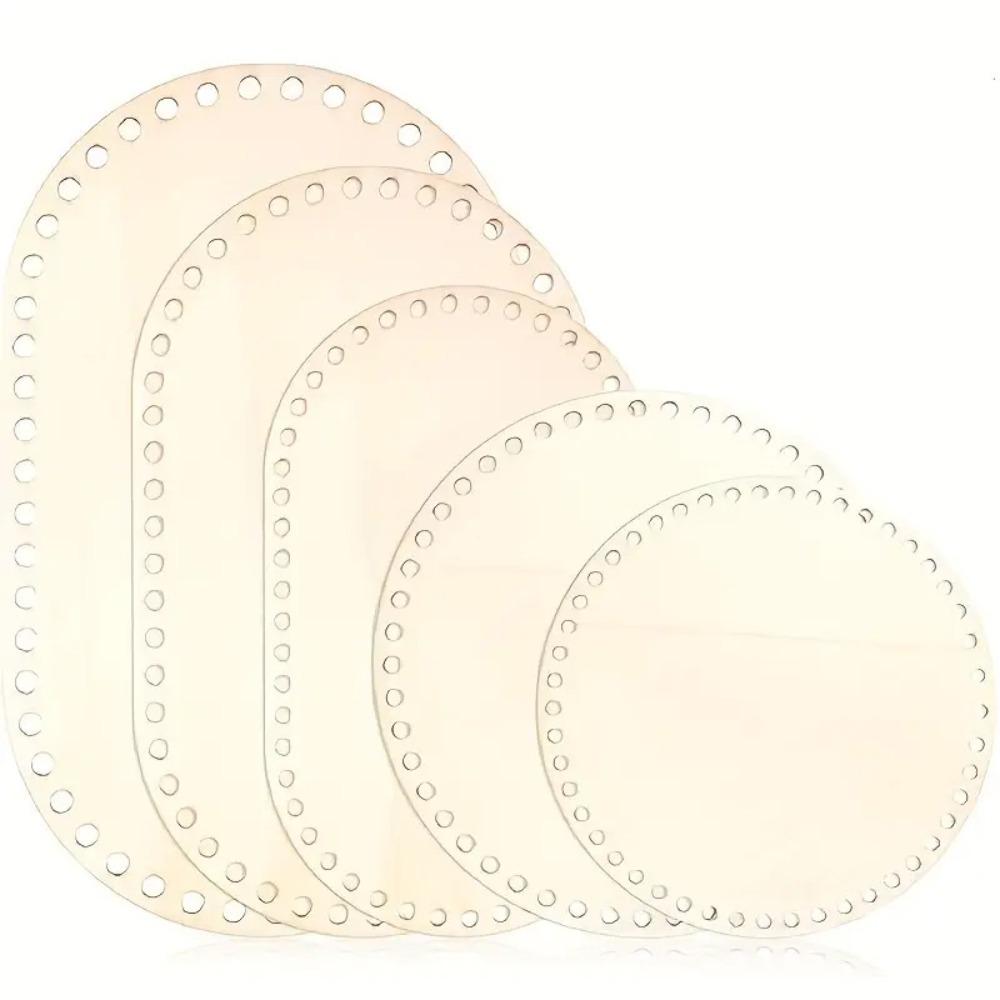 Wooden Crochet Basket Bases Five Sizes Hand Weaving Supplies DIY Basket Weaving Stand Gift Making 5PCS/SET
Wooden Crochet Basket Bases Five Sizes Hand Weaving Supplies DIY Basket Weaving Stand Gift Making 5PCS/SET