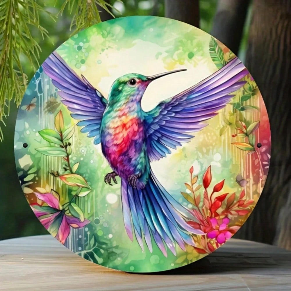 Vintage Iron Wall Art Hummingbird Decor Home Office Restaurant 20x20 різнокольоровий
Vintage Iron Wall Art Hummingbird Decor Home Office Restaurant 20x20 різнокольоровий