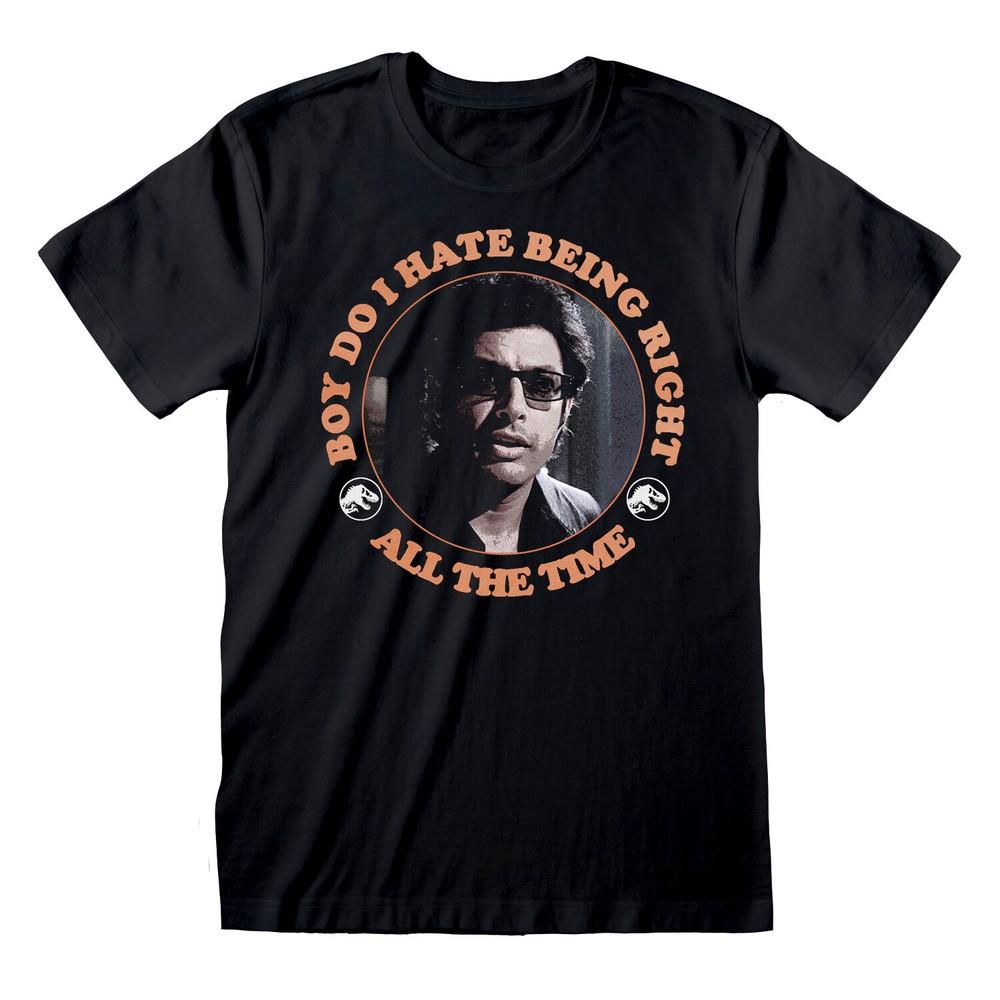 Jurassic Park Hate Being Right Black TShirt NEW OFFICIAL Unisex T-Shirt XXXL
Jurassic Park Hate Being Right Black TShirt NEW OFFICIAL Unisex T-Shirt XXXL