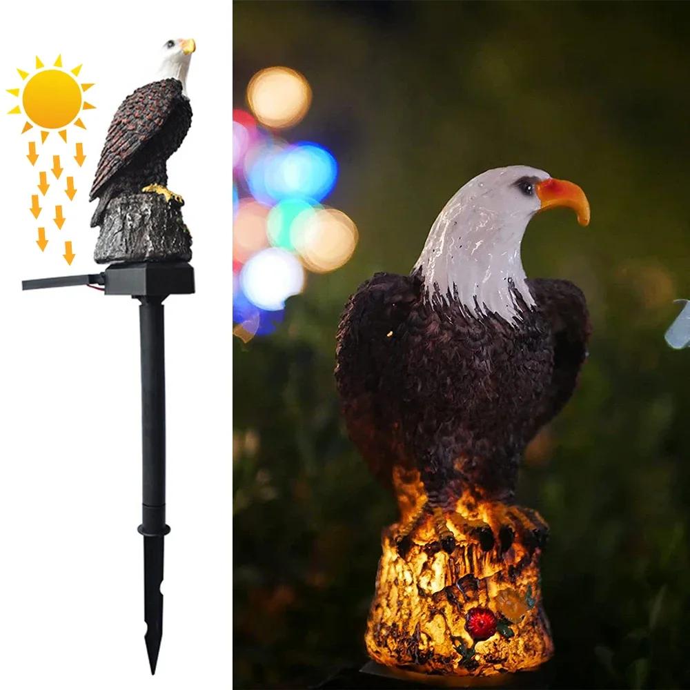 Солнечные лампы Eagles для украшения сада и двора, атмосферное ландшафтное освещение, светодиодный уличный водонепроницаемый напольный светильник в виде животных
Солнечные лампы Eagles для украшения сада и двора, атмосферное ландшафтное освещение, светодиодный уличный водонепроницаемый напольный светильник в виде животных