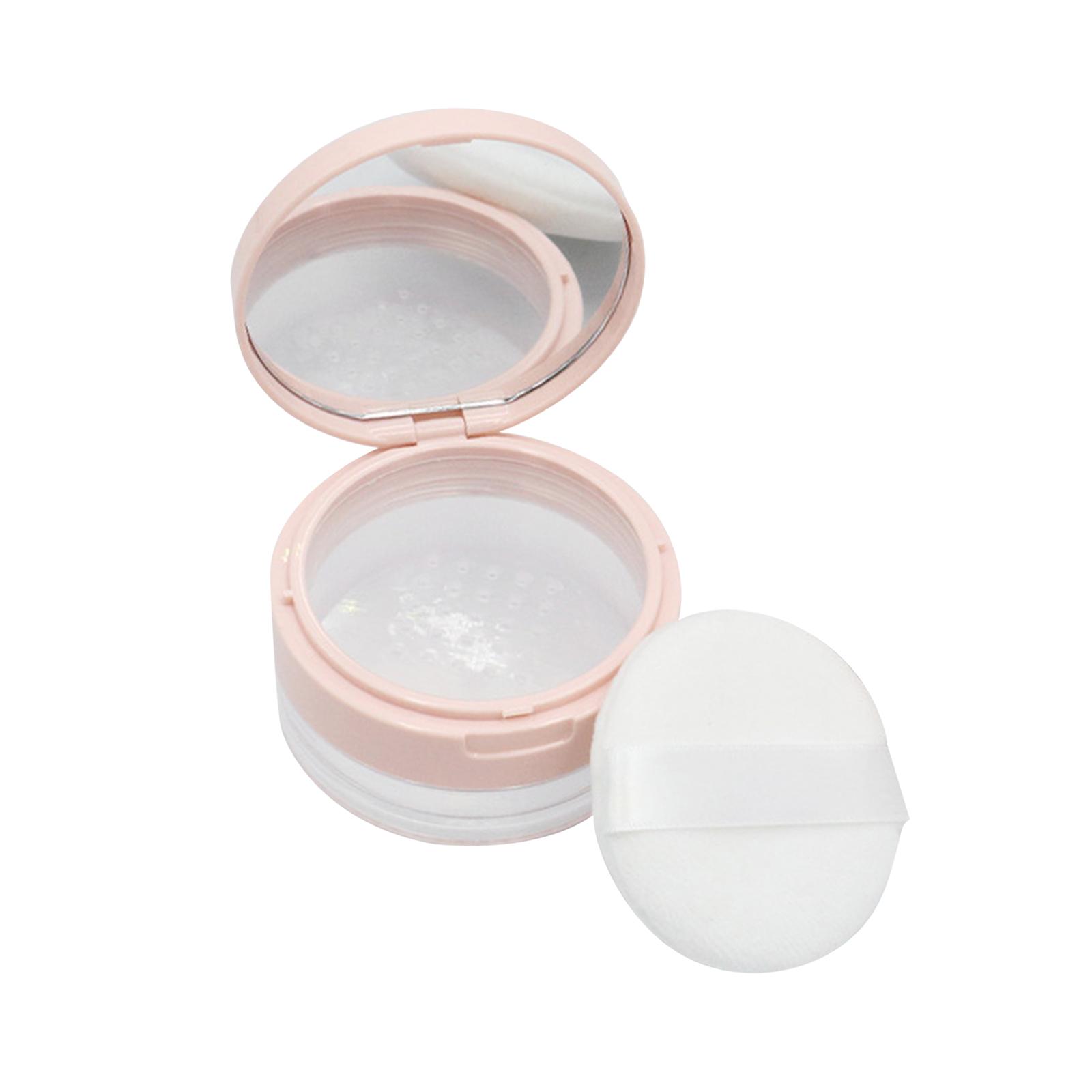 Empty Makeup Powder Container Travel with Sifter Puff Mirror Cosmetic Jar Powder Box Flip Lid Compact 20G Loose Face Powder Case
Empty Makeup Powder Container Travel with Sifter Puff Mirror Cosmetic Jar Powder Box Flip Lid Compact 20G Loose Face Powder Case