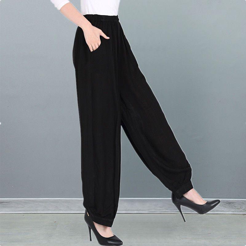 Plus Size Ethnic Style Cotton Silk Lantern Pants for Spring and Summer L 70-90 lbs
Plus Size Ethnic Style Cotton Silk Lantern Pants for Spring and Summer L 70-90 lbs