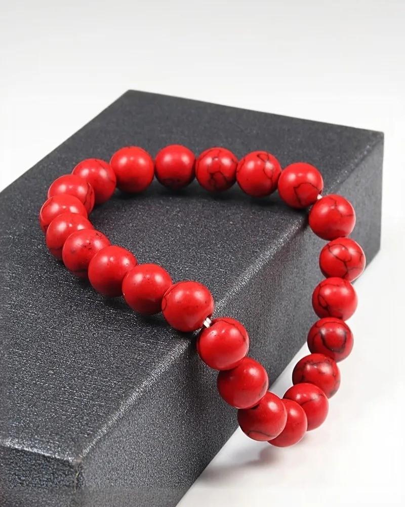 8MM Imitation Natural Turquoise Bracelet Birthday Gifts For Boys And Girls One Size синий
8MM Imitation Natural Turquoise Bracelet Birthday Gifts For Boys And Girls One Size синий