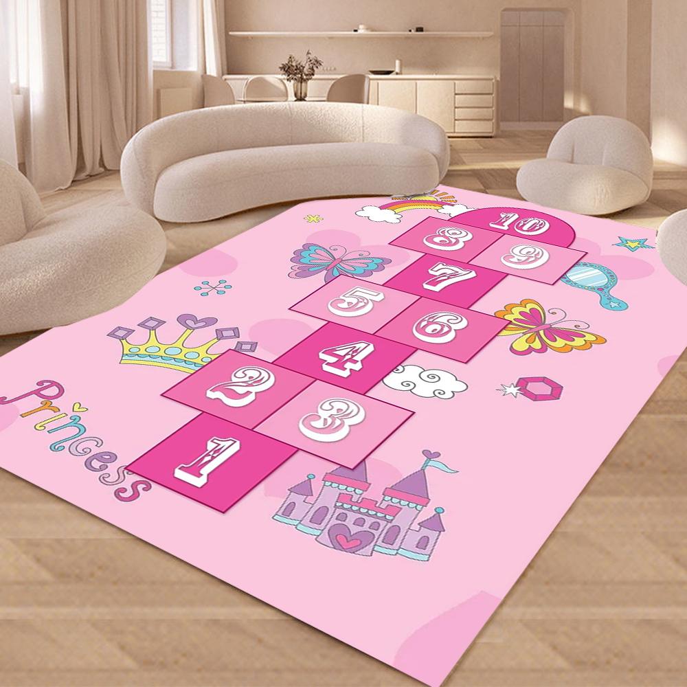 Hopscotch Rainbow Number Carpet for Living Room Home Decoration Sofa Area Rugs Non-slip Bedroom Rug Washable Door Mat 40x60cm
Hopscotch Rainbow Number Carpet for Living Room Home Decoration Sofa Area Rugs Non-slip Bedroom Rug Washable Door Mat 40x60cm
