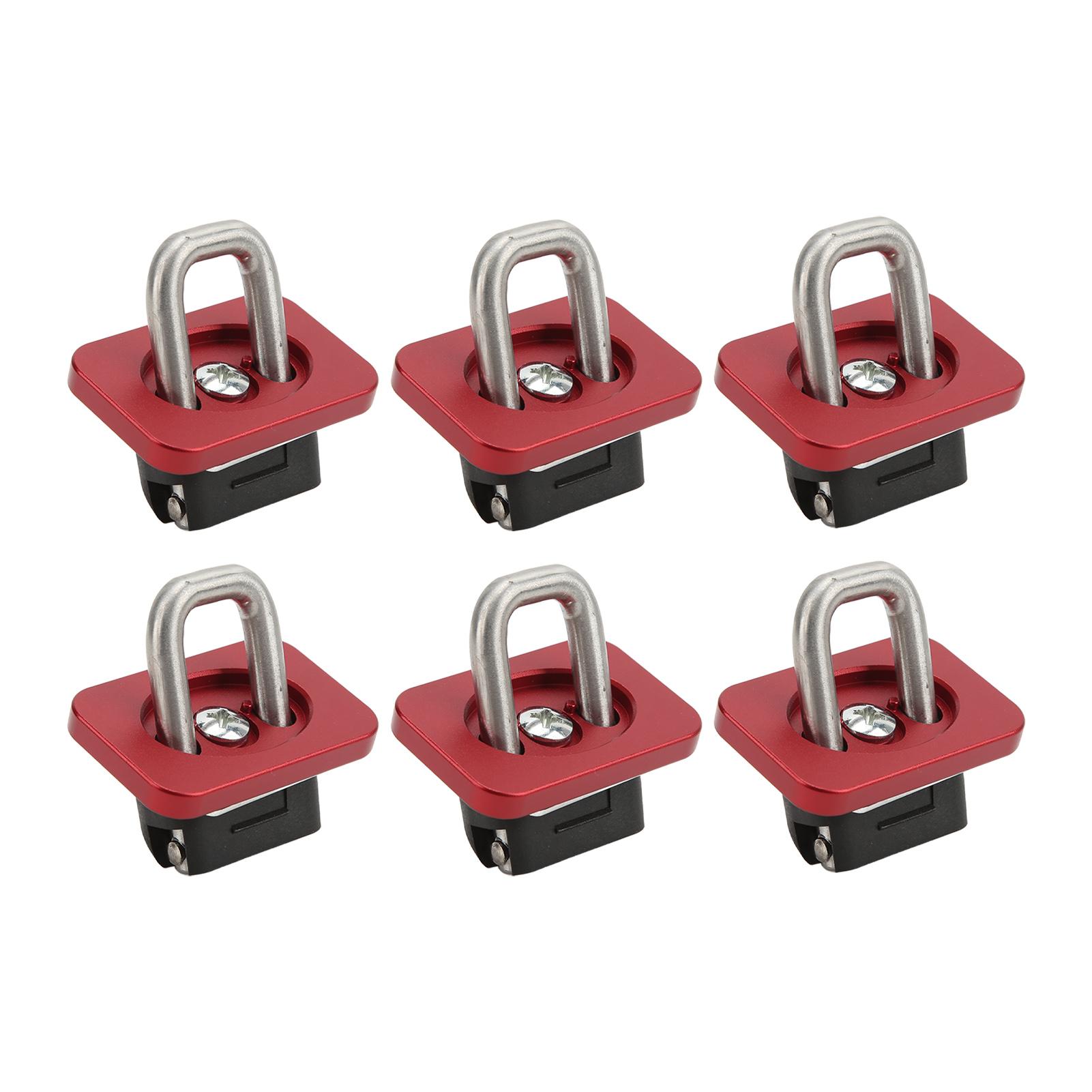 6Pcs Set Truck Bed Tie Down Anchors Stainless Steel Bull Rings 1000lbs Replacement for Chevy Silverado 2007‑2021 Red
6Pcs Set Truck Bed Tie Down Anchors Stainless Steel Bull Rings 1000lbs Replacement for Chevy Silverado 2007‑2021 Red