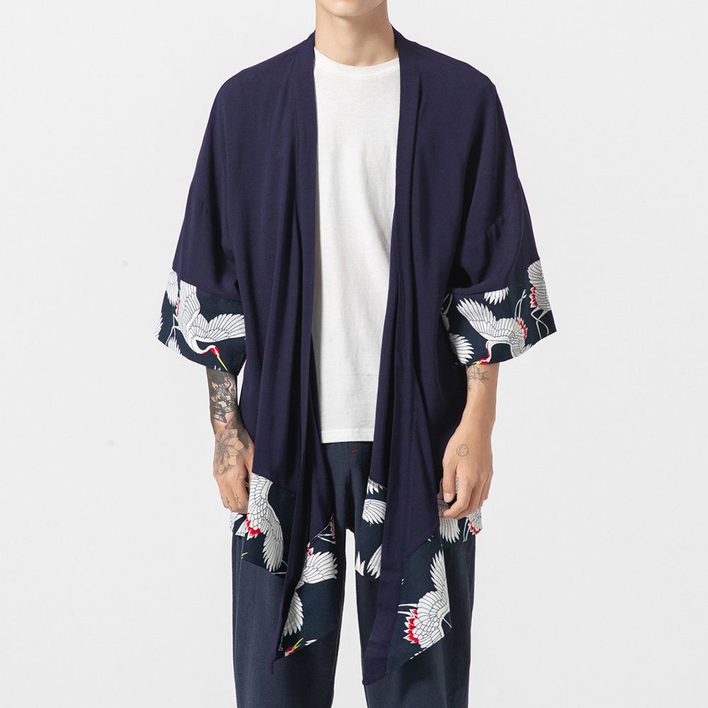 Для мужчин Crane Hanfu Tang костюм солнцезащитная рубашка китайский стиль мужская рубашка ветровка в старинном стиле XL чёрный
Для мужчин Crane Hanfu Tang костюм солнцезащитная рубашка китайский стиль мужская рубашка ветровка в старинном стиле XL чёрный