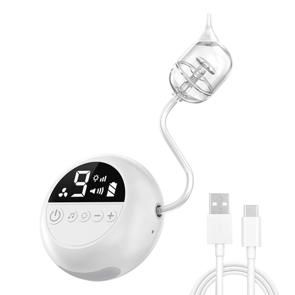 Baby Nasal Aspirator Electric Nose Cleaner with Built-In Music & Night Light Rechargeable Nose Booger Sucker for Infants Babies China Mainland
Baby Nasal Aspirator Electric Nose Cleaner with Built-In Music & Night Light Rechargeable Nose Booger Sucker for Infants Babies China Mainland