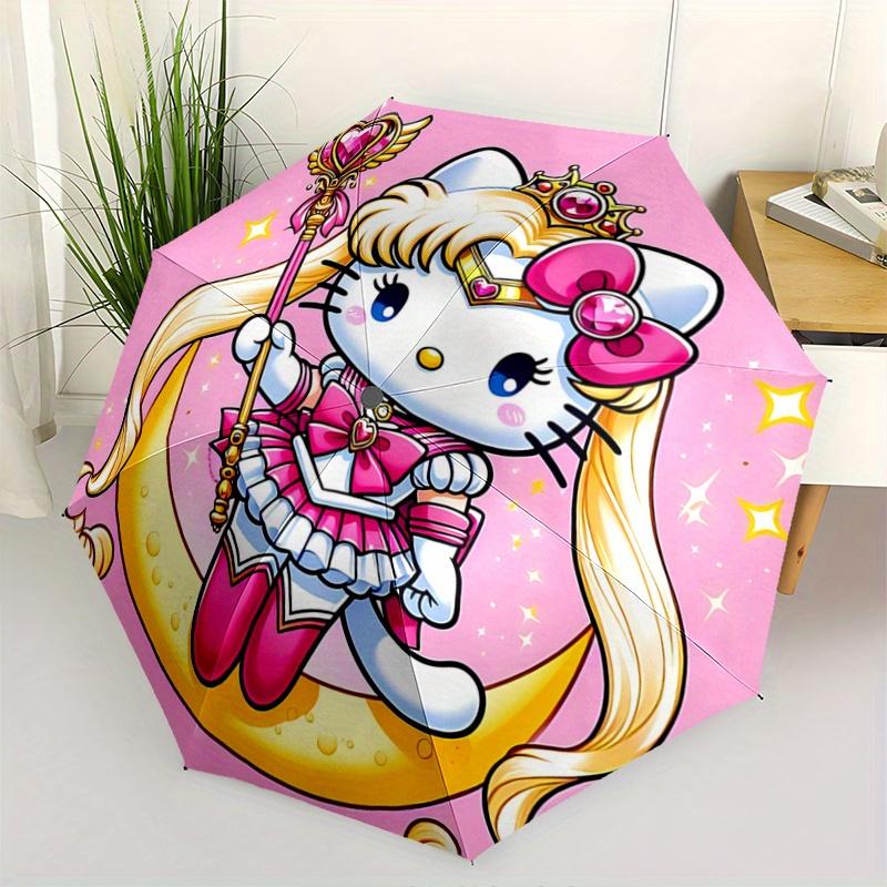 1pc Sailor Moon Hello Kitty Pattern Beautiful Looking Automatic Folding Umbrella, 3 Folding, 8 Pole Frame Design, Durable and Suitable for Travel and
1pc Sailor Moon Hello Kitty Pattern Beautiful Looking Automatic Folding Umbrella, 3 Folding, 8 Pole Frame Design, Durable and Suitable for Travel and