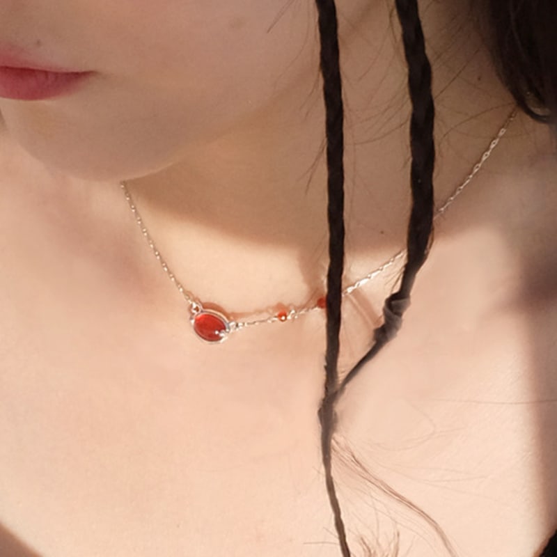 LIMILIMI raindrop N04 red agate Red Agate
LIMILIMI raindrop N04 red agate Red Agate