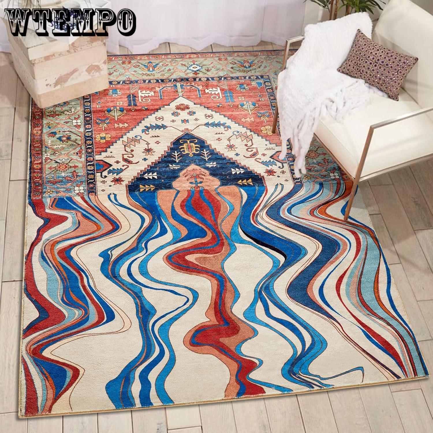 WTEMPO Abstract Persian Carpet Bohemian Style Door Mat Foldable Carpet 60 * 100cm
WTEMPO Abstract Persian Carpet Bohemian Style Door Mat Foldable Carpet 60 * 100cm
