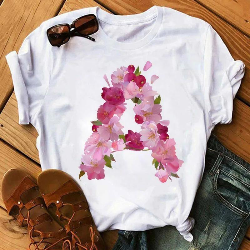 Letters 3D Printing T-Shirt Alphabet with Pink Flower Harajuku White Graphic Tee Casual Short Sleeve Lady Y2k Tops Women s Clothing 6XL
Letters 3D Printing T-Shirt Alphabet with Pink Flower Harajuku White Graphic Tee Casual Short Sleeve Lady Y2k Tops Women s Clothing 6XL