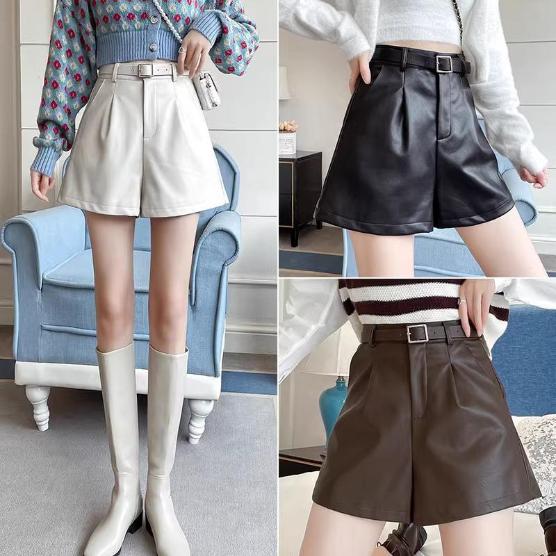 2024 Autumn/Winter High-Waist Slimming PU Leather Black Shorts for Women 4XL кофейный
2024 Autumn/Winter High-Waist Slimming PU Leather Black Shorts for Women 4XL кофейный