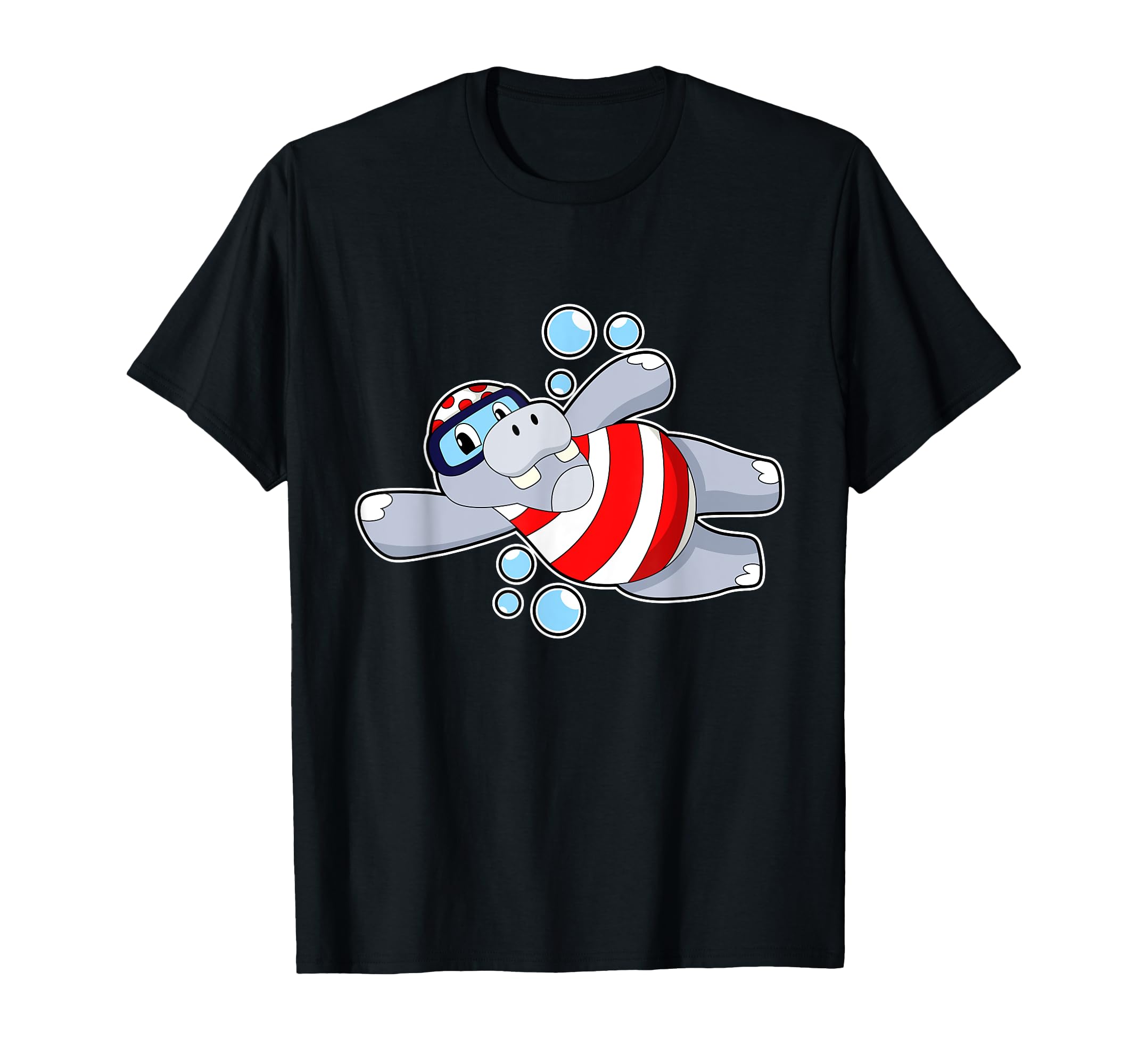 Hippo Diver Swimming Goggles Diving T-Shirt чёрный
Hippo Diver Swimming Goggles Diving T-Shirt чёрный