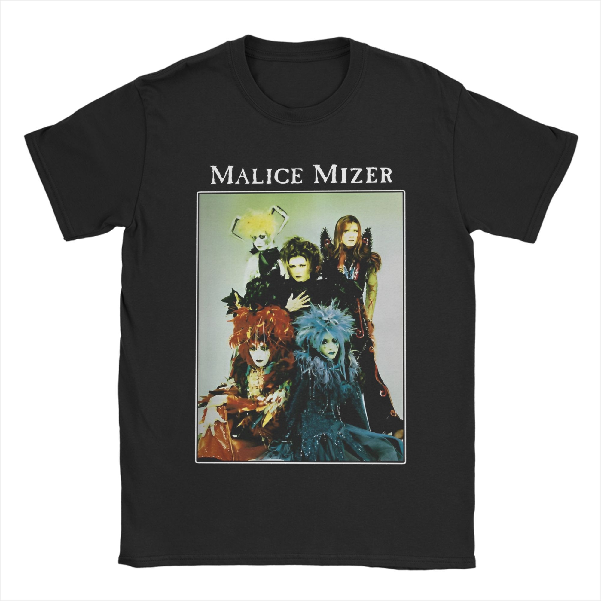 Футболка с принтом Malice Mizer Rock для мужчин и женщин, хлопковая футболка из альбома, одежда S чёрный
Футболка с принтом Malice Mizer Rock для мужчин и женщин, хлопковая футболка из альбома, одежда S чёрный