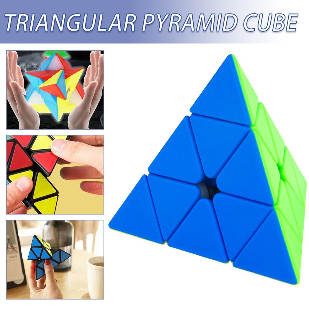 Mayitr Pyraminx Пирамида без наклеек Треугольник Скорость Куб Твист Мозг Головоломка Игрушка
Mayitr Pyraminx Пирамида без наклеек Треугольник Скорость Куб Твист Мозг Головоломка Игрушка
