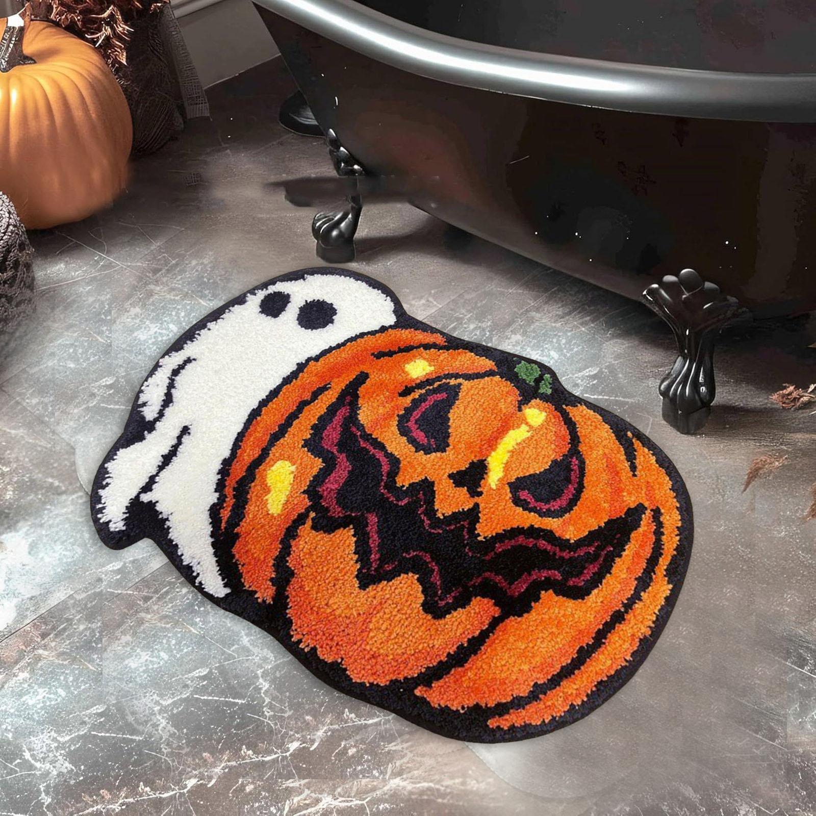 Halloween Door Mat Welcome Doormat Pumpkin Ghost Rugs For Front Door Hallway Entrance Floor Mats Halloween Atmosphere Decoration One Size
Halloween Door Mat Welcome Doormat Pumpkin Ghost Rugs For Front Door Hallway Entrance Floor Mats Halloween Atmosphere Decoration One Size