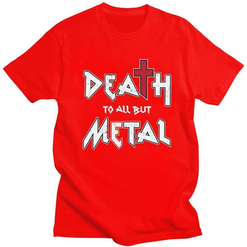 Classic Death To All But Metal Rock Gift T Shirts Men Women Tshirt Streetwear Casual Graphic Tee Tops Loose Oversized Clothes S
Classic Death To All But Metal Rock Gift T Shirts Men Women Tshirt Streetwear Casual Graphic Tee Tops Loose Oversized Clothes S