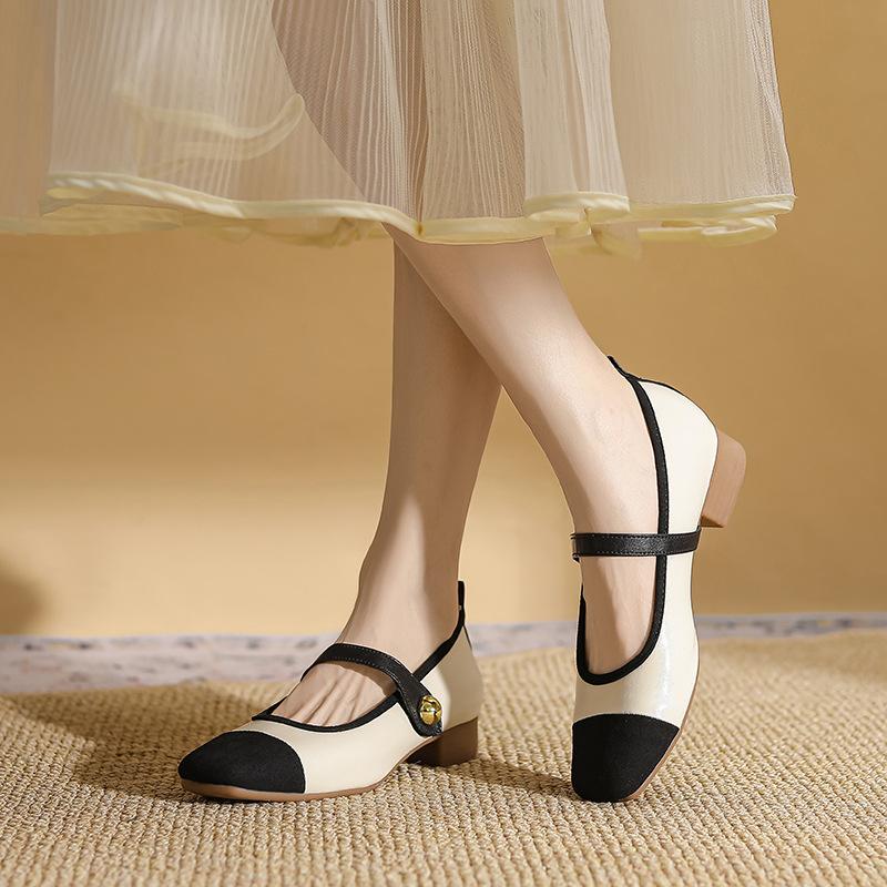 One word with Mary Jane shoes women s autumn new light mouth square head color matching temperament single shoes women 43 абрикосовий
One word with Mary Jane shoes women s autumn new light mouth square head color matching temperament single shoes women 43 абрикосовий