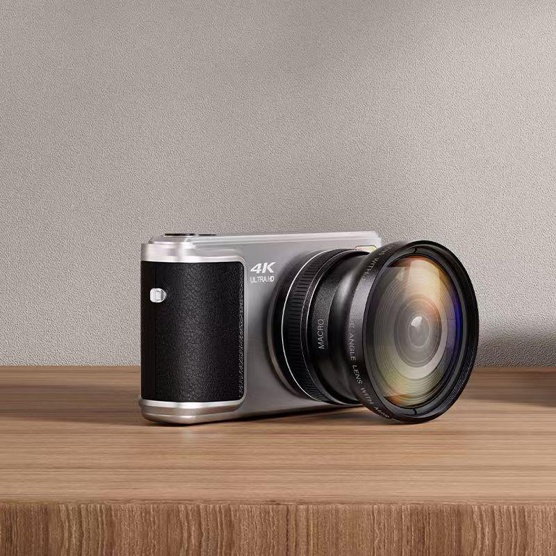 6400W HD Flip Screen Mirrorless Digital Camera with Voice Control - Entry-Level CCD for Students
6400W HD Flip Screen Mirrorless Digital Camera with Voice Control - Entry-Level CCD for Students