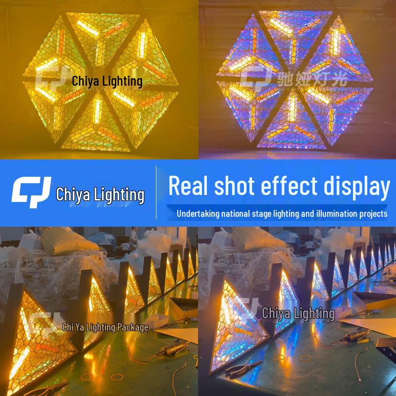 Full-Color LED Triangle Retro Marquee Light for Bar or Livestream Background Retro Lamp
Full-Color LED Triangle Retro Marquee Light for Bar or Livestream Background Retro Lamp