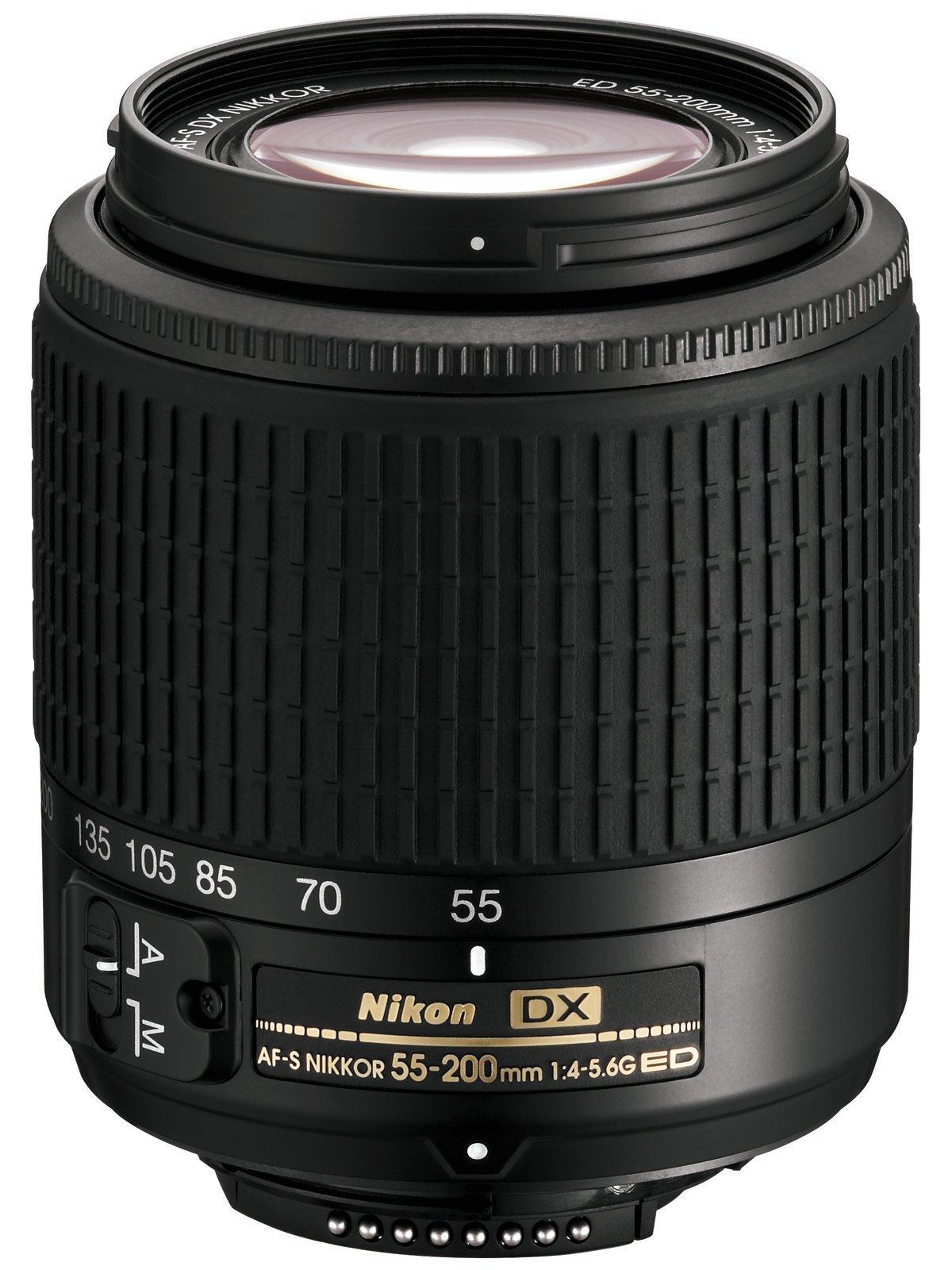 Nikon 55-200mm f/4-5.6G ED AF-S DX Autofocus Zoom Lens - International Version (No Warranty)
Nikon 55-200mm f/4-5.6G ED AF-S DX Autofocus Zoom Lens - International Version (No Warranty)