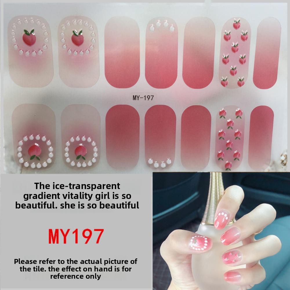 Водонепроницаемая самоклеящаяся гель-пленка для ногтей без запекания, полная наклейка, весенне-летняя пленка для ногтей, бумага для ногтевой пленки
Водонепроницаемая самоклеящаяся гель-пленка для ногтей без запекания, полная наклейка, весенне-летняя пленка для ногтей, бумага для ногтевой пленки