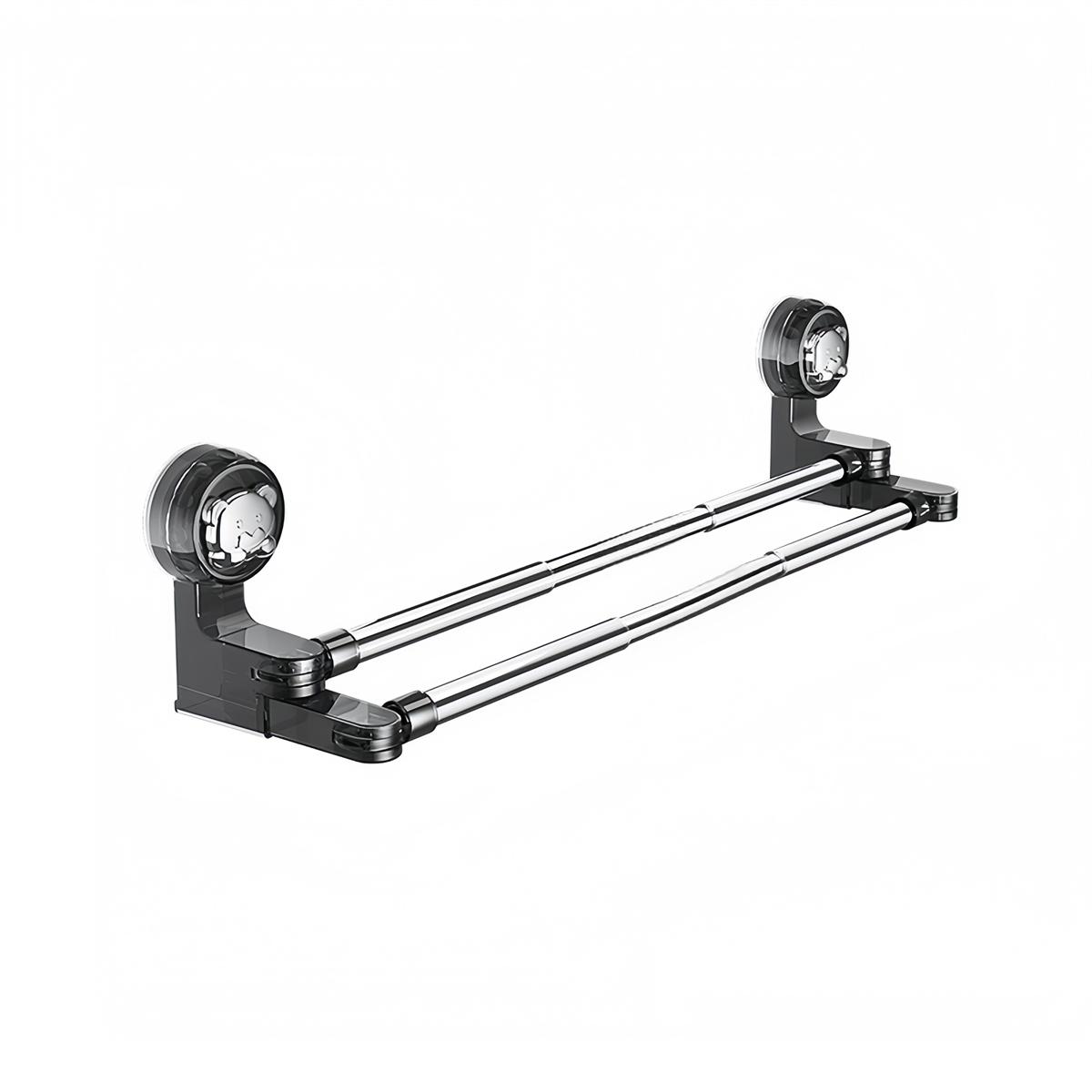 No Drilling Installation Adjustable Towel Bar Bathroom Organization Adjustable Suction Cup Holder Damage-Free Wall Installation
No Drilling Installation Adjustable Towel Bar Bathroom Organization Adjustable Suction Cup Holder Damage-Free Wall Installation