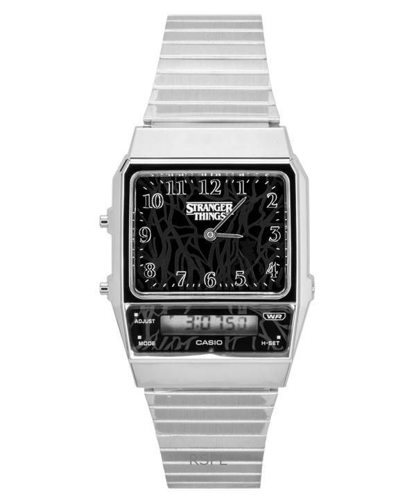 Casio Vintage Аналогово-цифровий Stranger Things Чорний циферблат Кварцовий AQ-800EST-1A Унісекс Годинник чорний
Casio Vintage Аналогово-цифровий Stranger Things Чорний циферблат Кварцовий AQ-800EST-1A Унісекс Годинник чорний