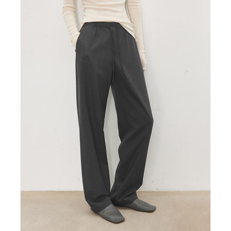 CHIC Italian Stretch Wool-Silk Trim Elastic Waist Mid-Low Rise Winter Pants 2026 34
CHIC Italian Stretch Wool-Silk Trim Elastic Waist Mid-Low Rise Winter Pants 2026 34