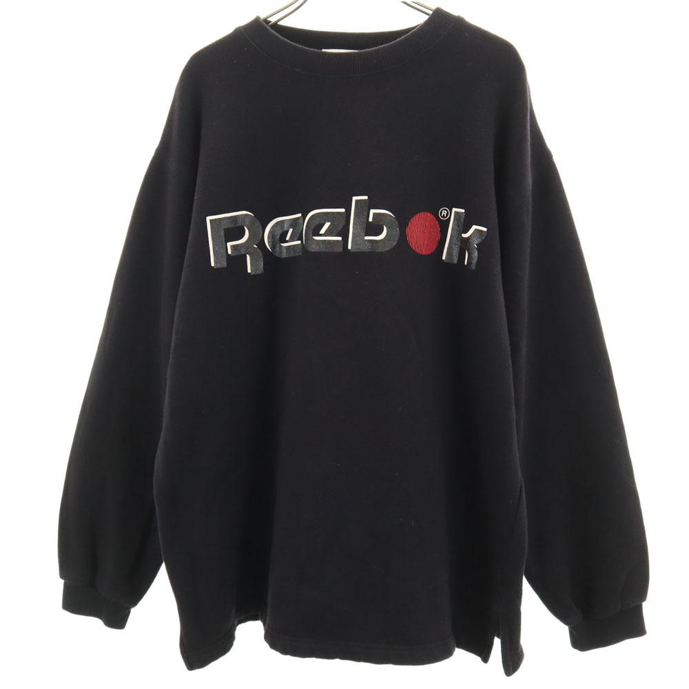 Reebok 90s Old Long sleeve trainer L Black series Back brushed Men s Used
Reebok 90s Old Long sleeve trainer L Black series Back brushed Men s Used