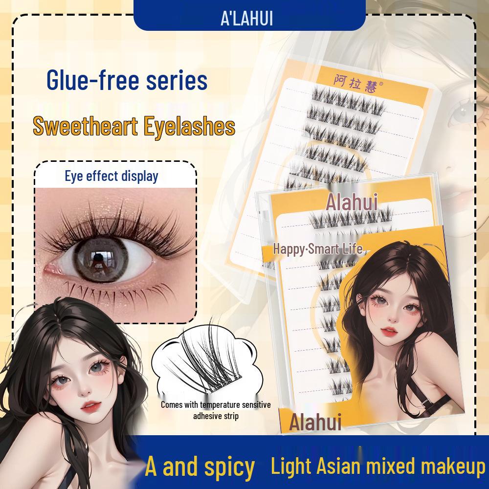 Glue-Free False Eyelash Collection: Mouse & Fox Styles, Nine-Tailed Fox Design Glue-required Mouse-style
Glue-Free False Eyelash Collection: Mouse & Fox Styles, Nine-Tailed Fox Design Glue-required Mouse-style